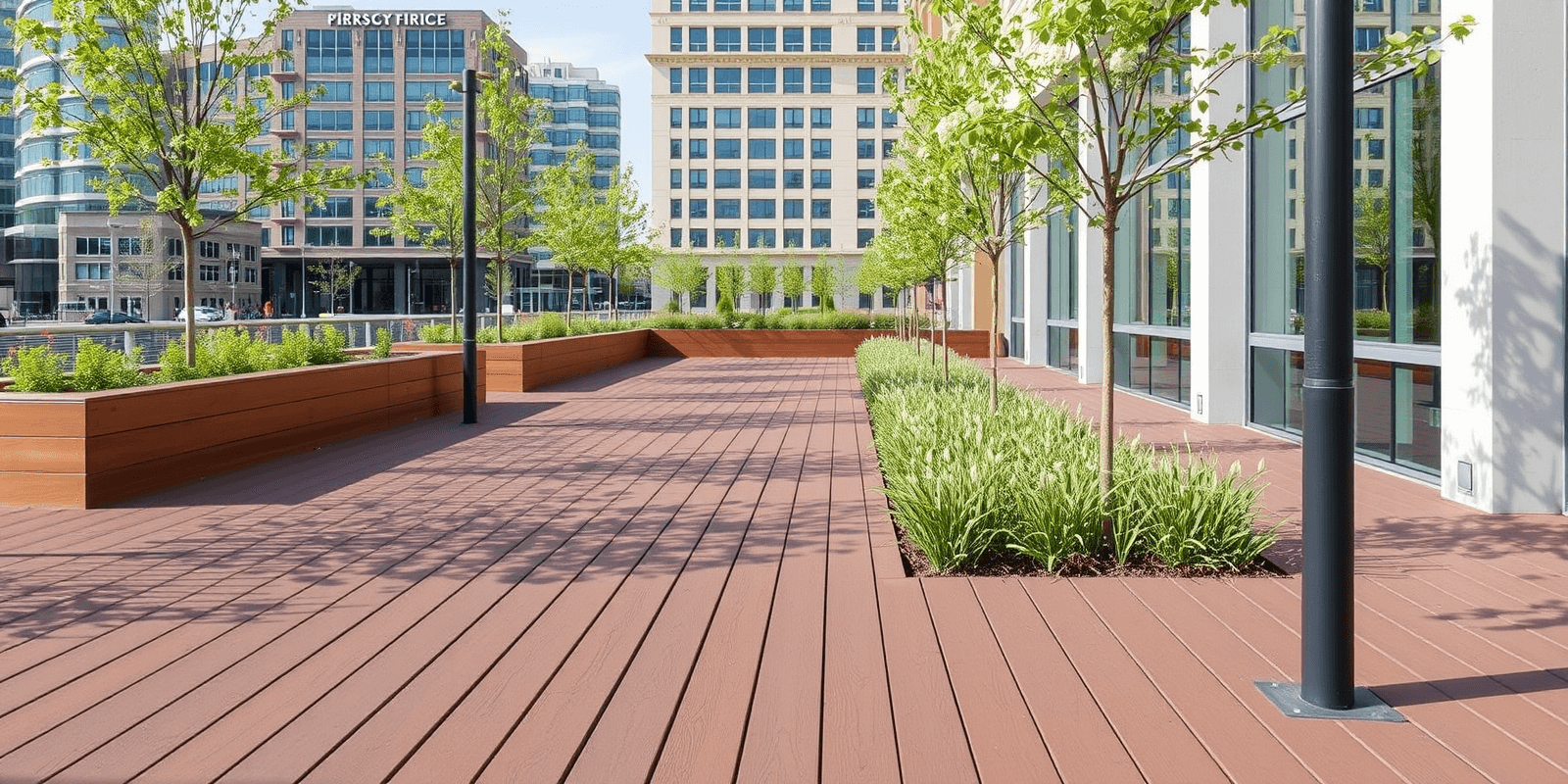 The Benefits of Low-Maintenance WPC Decking for Modern Public Spaces
