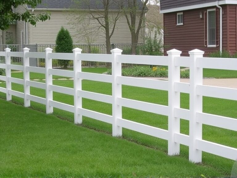 Choosing the Right 2 Rail Composite Fencing Material