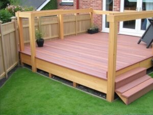 composite decking frame