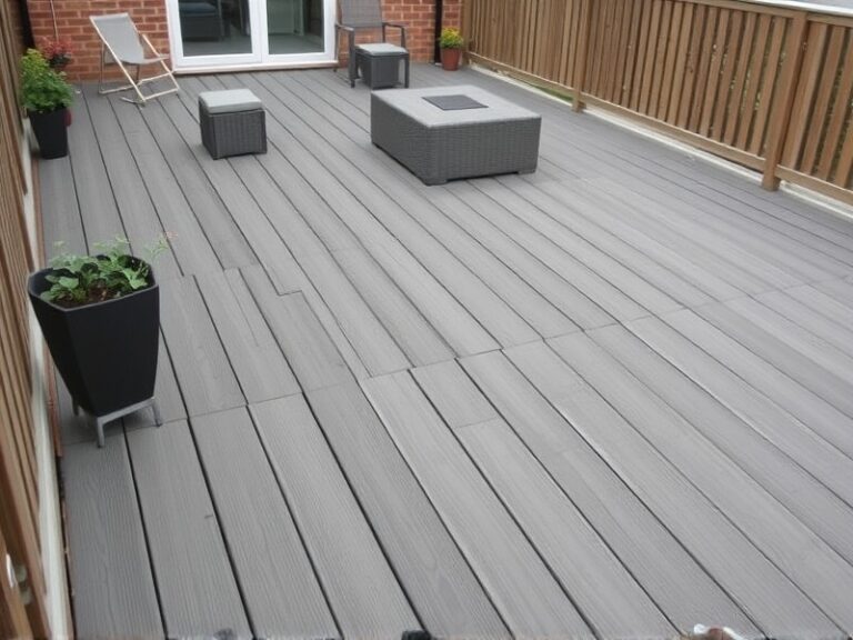 composite decking stone grey