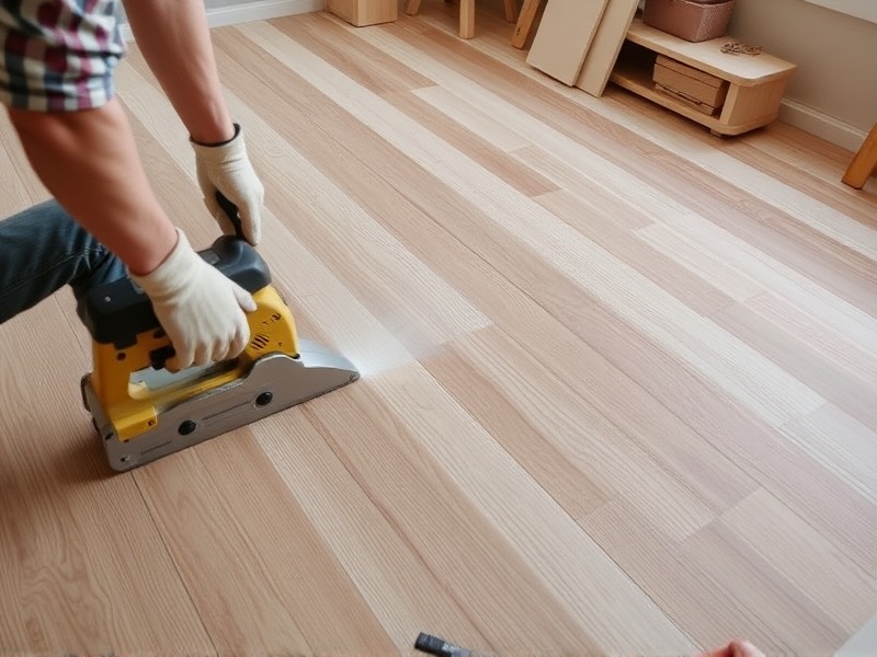 cutting wpc flooring