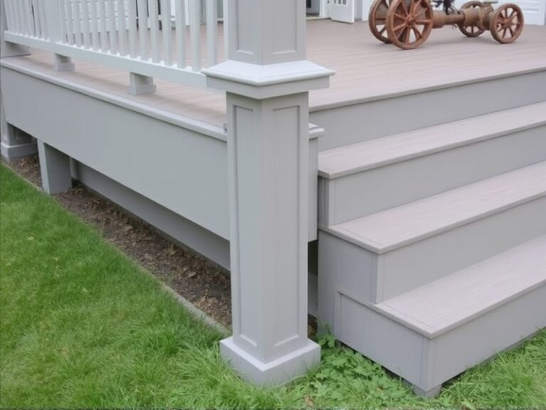 DIY Guide: Installing Grey Composite Decking Posts