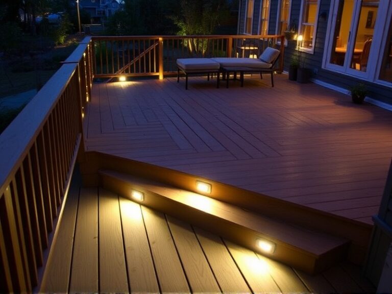 Eco-Friendly Composite Deck Lighting Solutions