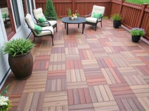 Enhance Your Patio with Interlocking WPC Deck Tiles