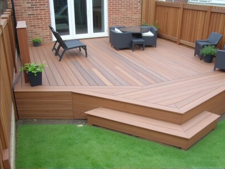 how to build composite decking uk