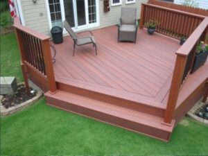 labor cost to install composite decking