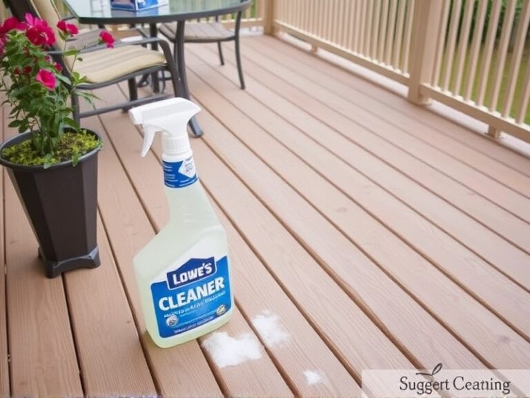 Maintaining Your Composite Deck: Tips Using Lowe’s Cleaners