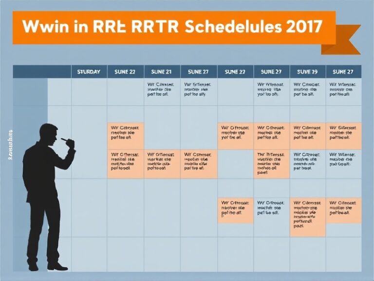 Navigating the WPC RTR Schedule 2017: A Comprehensive Guide