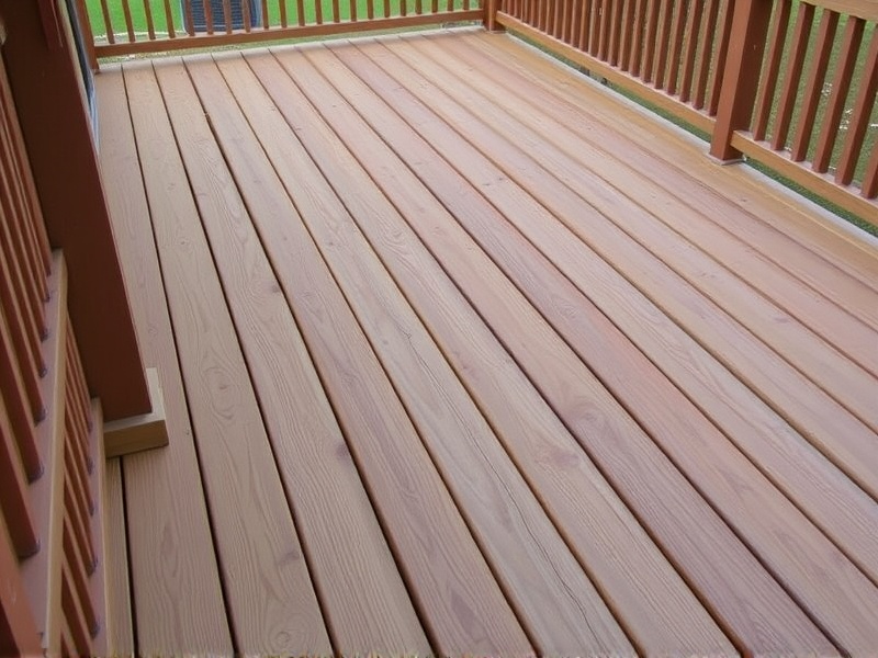 pressure treatwood versus composite decking