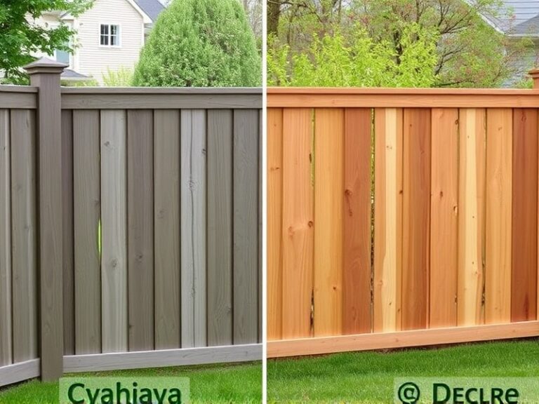 The Eco-Friendly Choice: Composite vs. Wood Fencing Materials