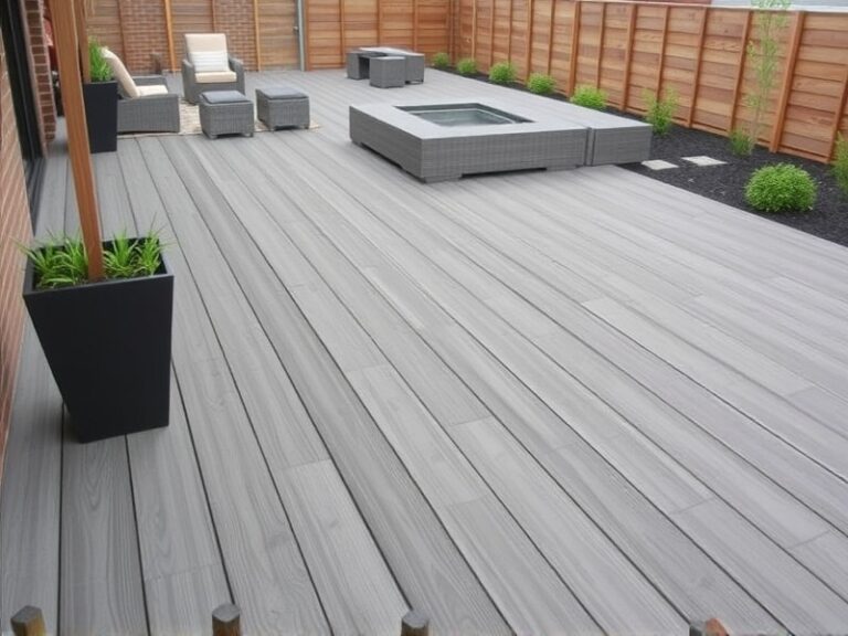 The Versatility of Ash Grey Composite Decking in Modern Landscaping