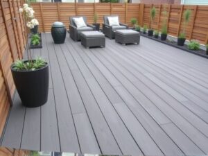 The Versatility of Composite Grey Decking in Modern Landscaping