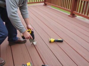 tools to install composite decking