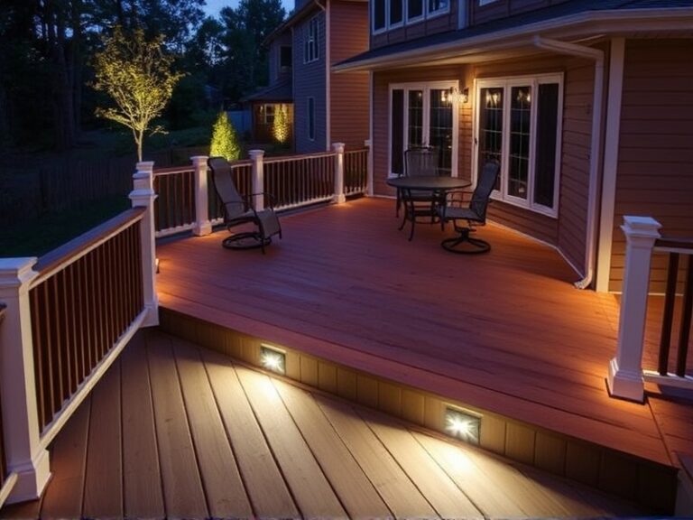 Transform Your Deck with These Composite Deck Lighting Tips