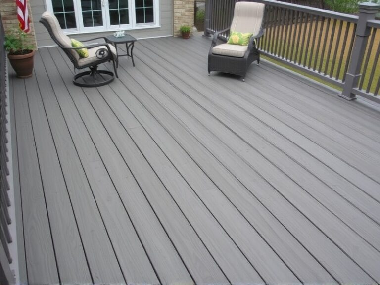 trex composite decking chateau grey