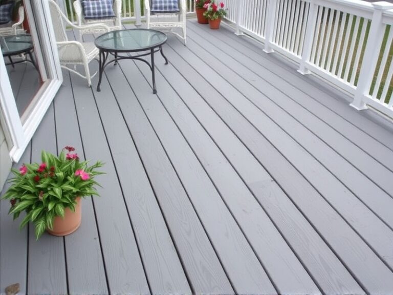 what kind of paint can you use on composite decking