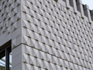 castellated composite cladding