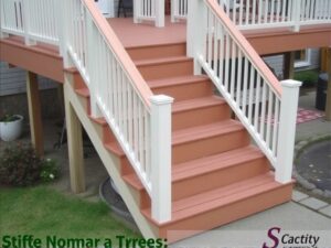 composite deck stair