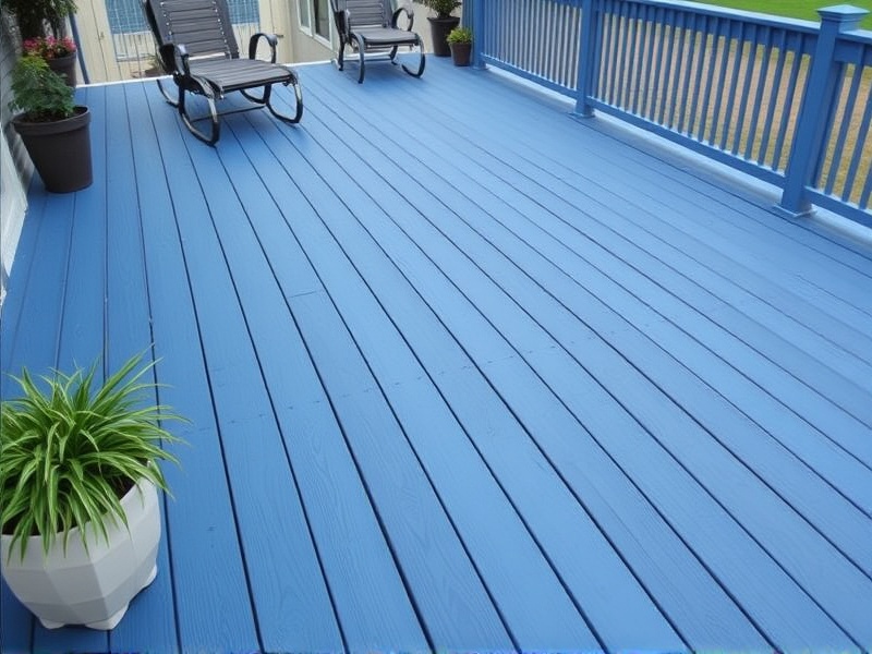 composite decking blue