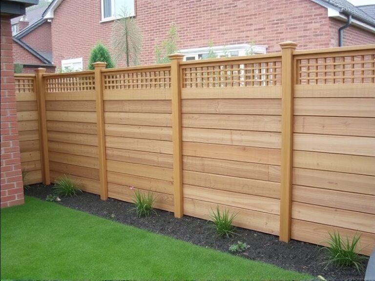 composite decking fence