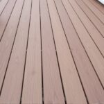 composite decking without wood grain