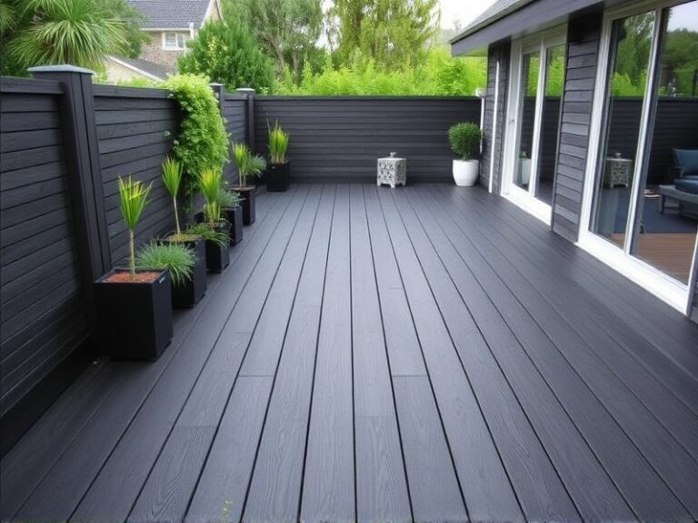 Design Ideas for Black WPC Decking: Creating Your Perfect Outdoor Oasis