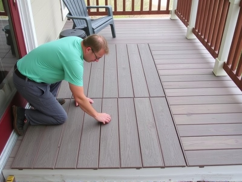 DIY Installation Guide: Laying WPC Deck Tiles on Your Porch