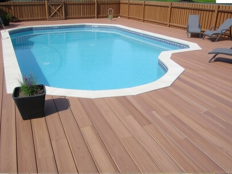 Eco-Friendly Composite Decking Solutions by Your Pool