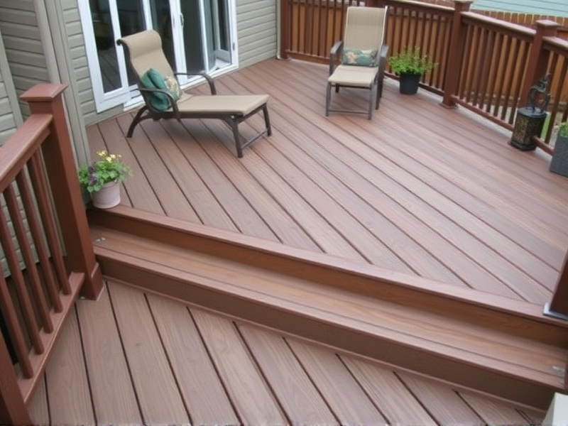 labor price to install composite decking