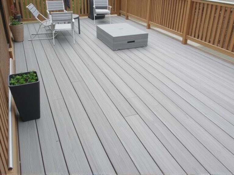 Light Grey Composite Decking: A Sustainable Outdoor Solution