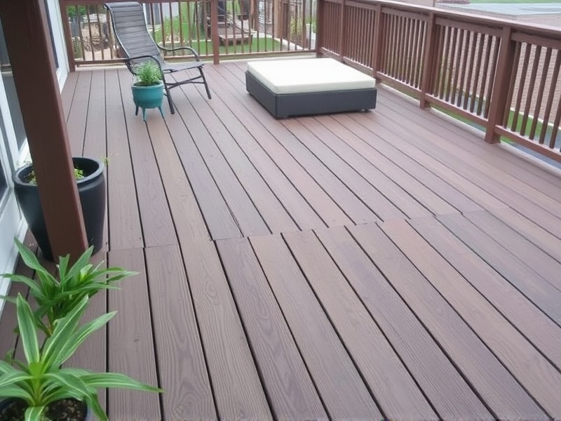 nylon fiber composite decking