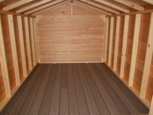 Sustainable Solutions: Yukon Storage Shed WPC Floor Kit