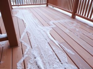 The Impact of Ice Melt on Composite Decking: What You Need to Know