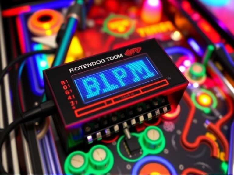 The Role of Rottendog WPC Dot Matrix DMD Controller DMD089 in Modern Pinball Machines