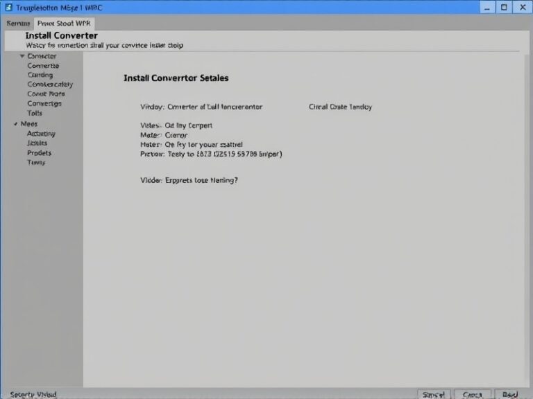 Troubleshooting Tips for Install Converter MSWrd632 WPC